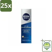 Nivea 25 x MEN - Anti-Age - Hydraterende Gezichtsgel met Hyaluron - 50 ml - Grootverpakking - Anti-ouderdom - Gezichtsgel - Hyaluronzuur - Hydratatie - Jongere Huid