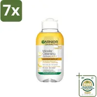 Garnier 7 x - Micellair Reinigingswater - Olie - 100 ml - Grootverpakking - Micellair Reinigingswater - Make-up Remover - Olie - Gezichtsreiniging - Waterproof Make-up Verwijderen