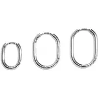 Yehwang Vesper - Geometrische Oorbellen - Stainless Steel - - Goud