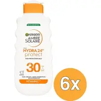 Garnier 6x Ambre Solaire Hydra 24 Zonnemelk SPF 30 (175 ml)