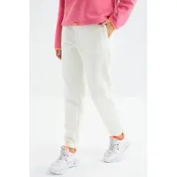 Tommy Life Dames Hoge Taille Fleece Joggingbroek