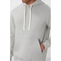 Tommy Life Heren Effen Hoodie Met Zak