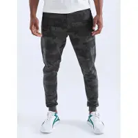 Tommy Life Heren Camouflage Slim Fit Trainingsbroek