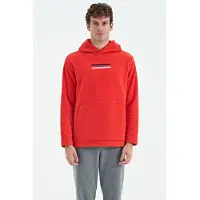 Tommy Life Heren Hoodie met Gedrukt Logo