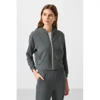 Tommy Life Oversized Hooded Zip Sweatshirt en Broek Set