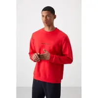Tommy Life Bedrukt Fleece Sweater- en Broekset