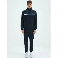 Tommy Life Geprinte Sweatshirt met Ritssluiting en Broek Set