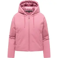 NAVAHOO dames winterjas Biscuitaa met capuchon