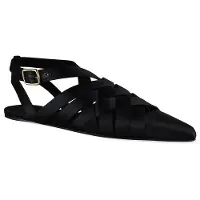 LORO PIANA Silene ballerina's Zwart
