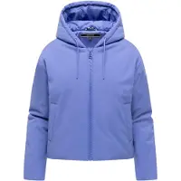 NAVAHOO dames winterjas Biscuitaa met capuchon