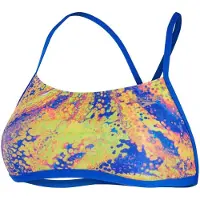 Speedo Dames Abstract Bikinibovenstuk (Roze/Geel)