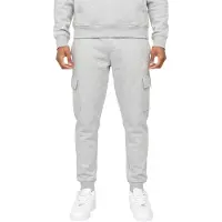 SikSilk Joggingbroek met logo voor heren (Grijze Mergel)