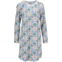 Ringella Katoenen dames nachthemd fjord blauw - Blauw - Maat - 36