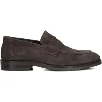 Stefano lauran Heren Instappers 56000 - Taupe - Maat 43