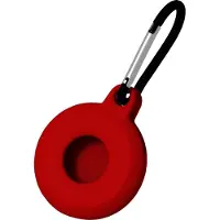 Mobigear Circle TPU Sleutelhanger voor Apple AirTag - Rood
