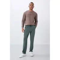 Tommy Life Heren Regular-Fit Katoenmix Sweatpants
