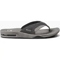 Reef Fanning grey suede heren slipper