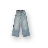 Vingino Meisjes Extra Wide Leg Jeans Cassie Meisje Blauw 104