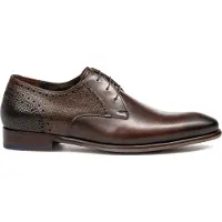 Floris van Bommel Heren Nette Schoenen Sfm-30361 De Stapper - Bruin - Maat 41⅓