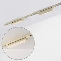 LumenXL 1-fase railsysteem van 1,5 meter met Nexu spots 3000K in beige