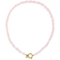 Yehwang Lola - Kralen Ketting - Glas - Stainless Steel - - Groen