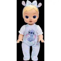 JAKKS Pacific Disney Darlings Baby Dolls, Stitch-pop, kinderspeelgoed, genderneutraal, geschikt voor kinderen vanaf 2 jaar, voor jongens en meisjes, meerkleurig