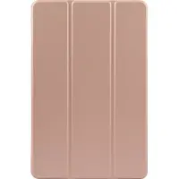 Mobigear Tablethoes geschikt voor Apple iPad Pro 11 Inch (2024) Hoes | Tri-Fold Gel Bookcase - Roségoud