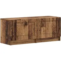 vidaXL LED-TV-kast UTRECHT, 3 stuks. Gemaakt van gerecycled hout en houtvezel