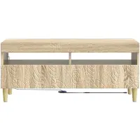 vidaXL LED-TV-kast, Sonoma-eikenhout, houtvezel