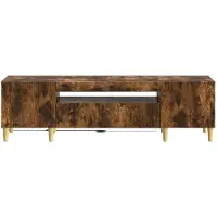 vidaXL LED-TV-kast DELFT, 153 x 35 x 43 cm, beukenhoutfineer