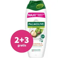 Palmolive 2+3 gratis: Douchegel Macadamia & Cacao 750 ml