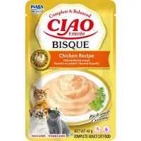 Inaba 12x Ciao Kattenvoer Entrée Bisque Chicken 40 gr