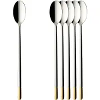 Villeroy & Boch Latte-Macchiato-Löffel Ella 19,8 cm Set van 6