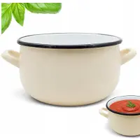 Tragar Emmer Emmerpot 20cm 4L - Traditioneel, Creme, Staal