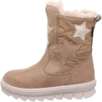 Superfit Snowboots 'Flavia' crème / lichtbruin