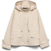 Vero Moda Tussenparka beige