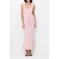 French Connection Imola Tailored Scoop Nk Waistc Peach Pink Peach Pink Maat: 12 | Gilets Outlet | Dames | Roze