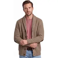 Barbour vest bruin wol