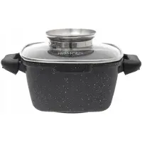 Odelo Serey Vierkante Pan 16cm 1.7L met Deksel & Spatel