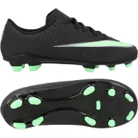 Nike Mercurial Vapor 17 Club Gras / Kunstgras Voetbalschoenen (MG) Peuters/Kleuters Zwart Felgroen Zilvergrijs