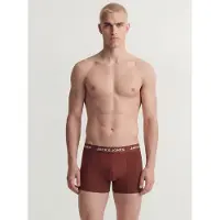 Jack & Jones Boxershorts 'JACHUEY' navy / olijfgroen / karmijnrood / zwart