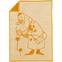 Arabia Moomin handdoek 50x70 cm Hemulen, oker
