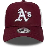New Era Pet 'Trucker Oakland Athletics' bordeaux / wit