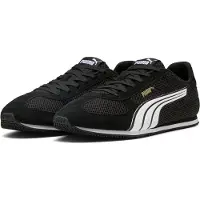 Puma ST Track Unisex Sneakers - Black-White