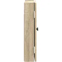 vidaXL Dartbord Kabinet EDE Sonoma Eiken 52,5 x 10,5 x 53,5 cm