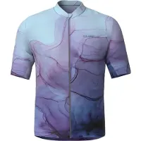 Cube Fietsshirt JERSEY CMPT ARTLINE S/S BLUE/PURPLE L