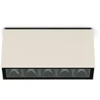 Lombardo Kura Top X5 Plafondspot Buiten 52° | Sand | 2700K IP65