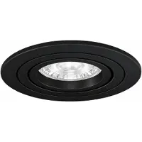 Lytra Rota Round Inbouwspot Matt Black