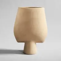 101 Copenhagen Sphere Vase Square Vaas Sand | Hexa