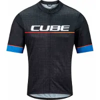 Cube Cmpt Teamline Korte Mouw Wielertrui